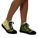 B&G Afghan Wire 1 BLK Women’s high-top canvas shoe