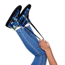 AIFFIA BLDG 1 BLK Women’s high top canvas shoes