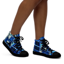 AIFFIA BLDG 1 BLK Women’s high top canvas shoes