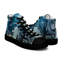 ABS MTM 1 BLK Womans high top canvas shoes