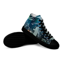 ABS MTM 1 BLK Womans high top canvas shoes