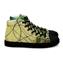 B&G Afghan Wire 1 BLK Women’s high-top canvas shoes