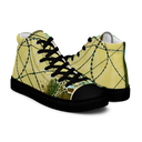 B&G Afghan Wire 1 BLK Women’s high-top canvas shoes