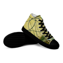 B&G Afghan Wire 1 BLK Women’s high-top canvas shoes