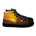 El Chapo Sunset Brunch 1 BLK Women's High Top canvas shoes