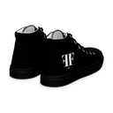 AIFFIA Logo BLK OUT Women’s high top canvas shoes