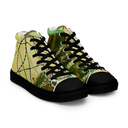 B&G Afghan Wire 1 BLK Women’s high-top canvas shoes