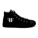 AIFFIA Logo BLK OUT Women’s high top canvas shoes