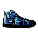 AIFFIA BLDG 1 BLK Women’s high top canvas shoes