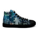 ABS MTM 1 BLK Womans high top canvas shoes