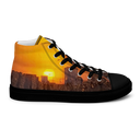 El Chapo Sunset Brunch 1 BLK Women's High Top canvas shoes