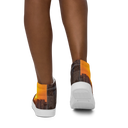 El Chapo Sunset Brunch WHT Women's High Top canvas shoes