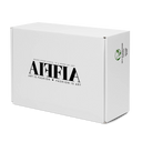AIFFIA Logo WHT OUT Women’s high top canvas shoes