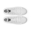 AIFFIA Logo WHT OUT Women’s high top canvas shoes