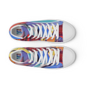 AIFFIA Escalator WHT Women’s high top canvas shoes