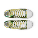 B&G Afghan Wire 1 WHT Women’s high-top canvas shoe