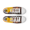 El Chapo Sunset Brunch WHT Women's High Top canvas shoes