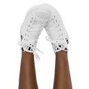 AIFFIA Logo WHT OUT Women’s high top canvas shoes