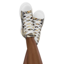 AIFFIA Motherland WHT Women’s high top canvas shoes