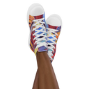 AIFFIA Escalator WHT Women’s high top canvas shoes