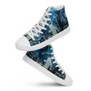 ABS MTM 1 WHT Womans high top canvas shoes