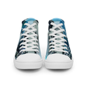 ABS MTM 1 WHT Womans high top canvas shoes