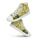 B&G Afghan Wire 1 WHT Women’s high-top canvas shoe