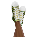 B&G Afghan Wire 1 WHT Women’s high-top canvas shoe