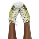 B&G Afghan Wire 1 WHT Women’s high-top canvas shoe