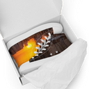 El Chapo Sunset Brunch WHT Women's High Top canvas shoes