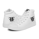 AIFFIA Logo WHT OUT Women’s high top canvas shoes