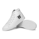 AIFFIA Logo WHT OUT Women’s high top canvas shoes