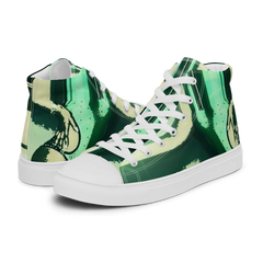 AIFFIA POKA 1 WHT Women’s high top canvas shoes