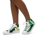 AIFFIA POKA 1 WHT Women’s high top canvas shoes