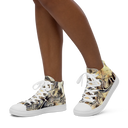 AIFFIA Motherland WHT Women’s high top canvas shoes