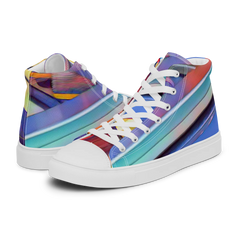 AIFFIA Escalator WHT Women’s high top canvas shoes