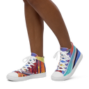 AIFFIA Escalator WHT Women’s high top canvas shoes