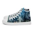 ABS MTM 1 WHT Womans high top canvas shoes