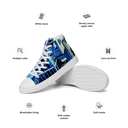 AIFFIA BLDG 1 WHT Women’s high top canvas shoes