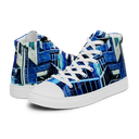 AIFFIA BLDG 1 WHT Women’s high top canvas shoes