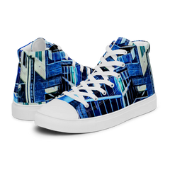 AIFFIA BLDG 1 WHT Women’s high top canvas shoes