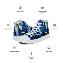 AIFFIA BLDG 1 WHT Women’s high top canvas shoes