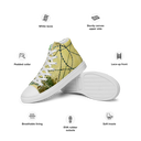 B&G Afghan Wire 1 WHT Women’s high-top canvas shoe