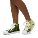 B&G Afghan Wire 1 WHT Women’s high-top canvas shoe