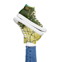 B&G Afghan Wire 1 WHT Women’s high-top canvas shoe