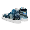 ABS MTM 1 WHT Womans high top canvas shoes