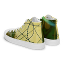 B&G Afghan Wire 1 WHT Women’s high-top canvas shoe