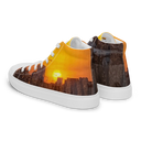 El Chapo Sunset Brunch WHT Women's High Top canvas shoes