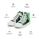 AIFFIA POKA 1 WHT Women’s high top canvas shoes