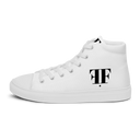 AIFFIA Logo WHT OUT Women’s high top canvas shoes